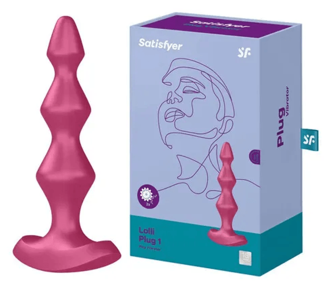 Hovedbilde Satisfyer Lolli Plug 1 Analvibrator Berry
