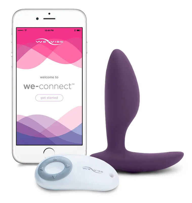 We-Vibe Ditto vibrerende analplugg lilla