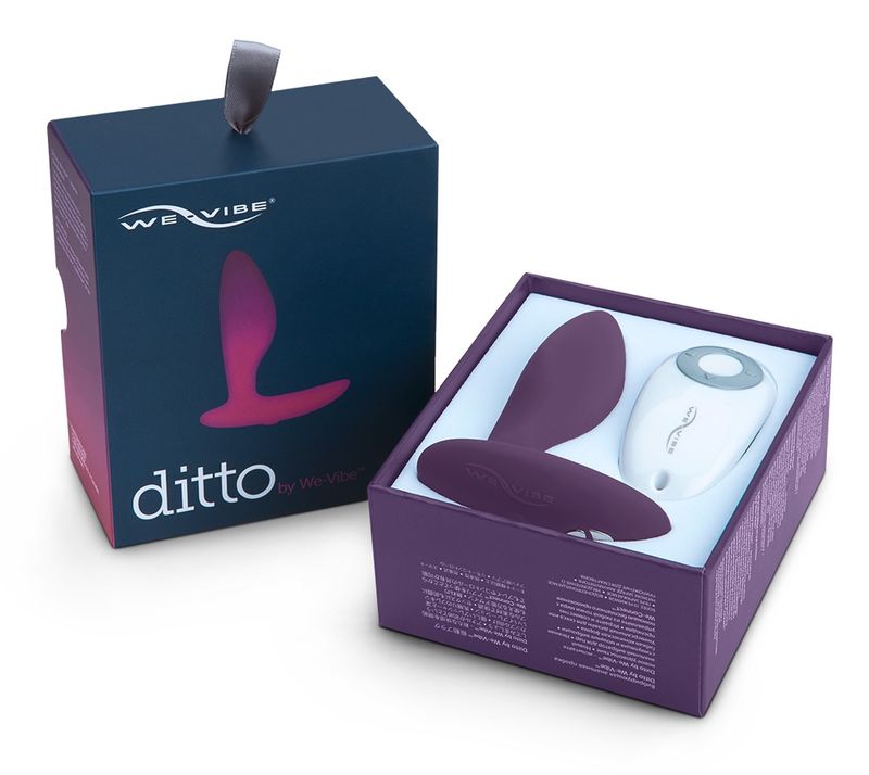We-Vibe Ditto vibrerende analplugg lilla