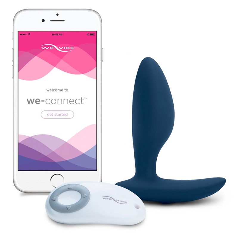 We-Vibe Ditto vibrerende analplugg blå