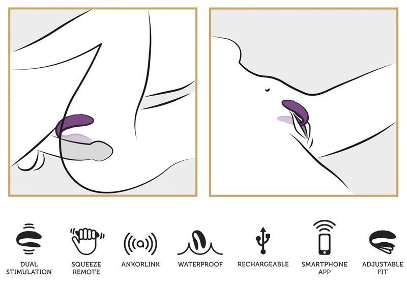 We-Vibe Chorus Parvibrator Lilla