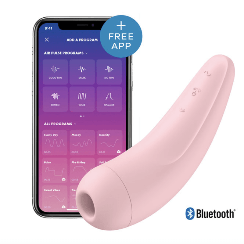 Satisfyer Curvy 2+ klitorisstimulator med appstyring