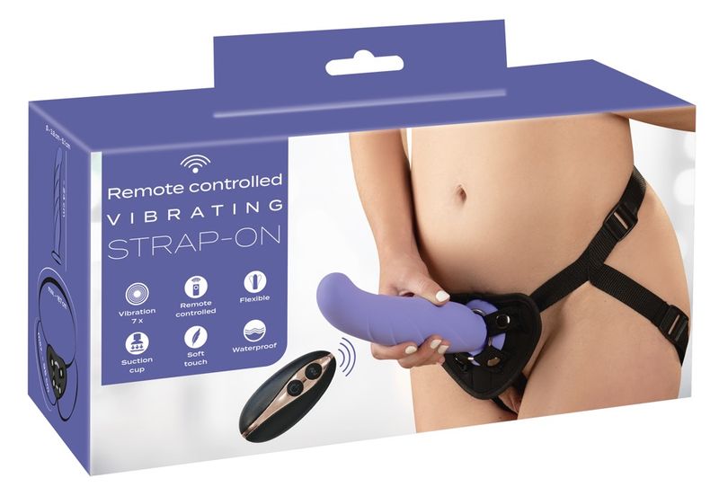 You2Toys Strap-on vibrerende sett med fjernkontroll