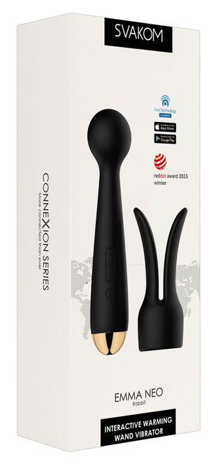 Hovedbilde Svakom Emma Neo massasjestav med varme
