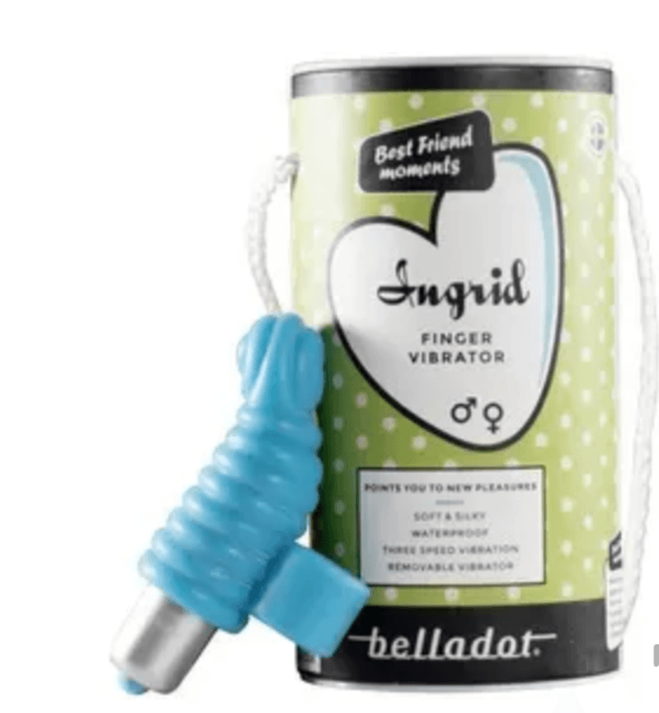 Belladot Ingrid Fingervibrator – Myk, fleksibel og presis stimulering