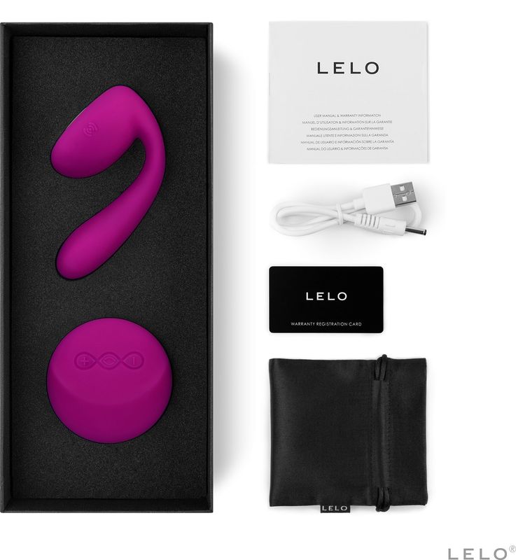 LELO Ida fjernstyrt parvibrator med rotasjon og vibrasjon